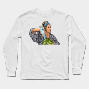 Grace Hanson Cooking Watermelon and Vodka Long Sleeve T-Shirt